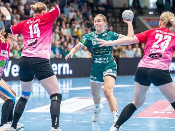 Handball, Women, HBF, Frisch Auf Göppingen - SV Union Halle-Neustadt