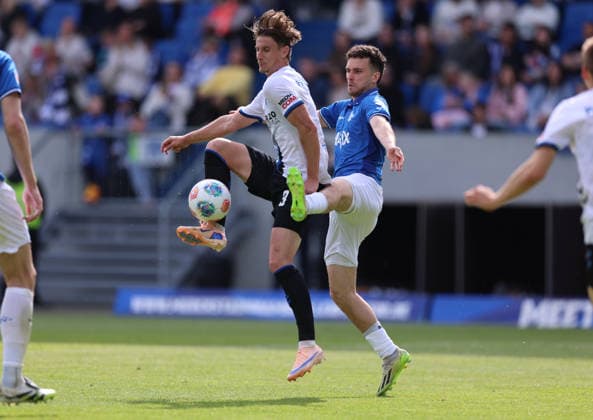 16 05 2026, Soccer 2 Bundesliga, SV Darmstadt 98 SC Paderborn, v l , Jonah Sticker SC Paderborn , Sergio Lopez SV Darmstadt 98 DFL DFB REGULATIONS PROHIBIT ANY USE OF PHOTOGRAPHS AS IMAGE SEQUENCES AND OR QUASI VIDEO xdcx Copyright: HMBxMedia Claus