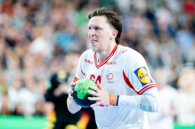 Dortmund 17 05 2026, Handball, Men, International match, Germany Denmark Lasse Kjaer Moller Denmark, 64 during the match