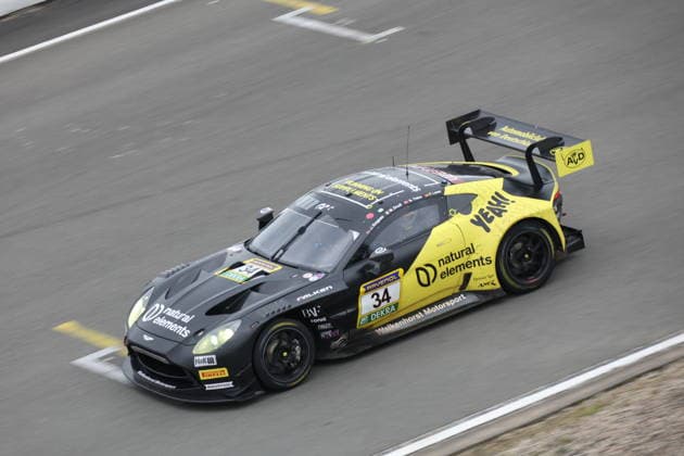 34 Christian Krognes NOR Nicki Thiim DNK Felipe Fernadez Laser Leipzig GER Mattia Drudi ITA , Aston Martin Vantage GT3 EVO, Team natural elements by Walkenhorst Motorsport GER GER, Motorsport, 54 ADAC Ravenol 24H Rennen Nuerburgring 2025, Rennen, Nuerburg, 17 05 2026 GER, Motorsport, 54 ADAC Ravenol 24H Rennen Nuerburgring 2025, Rennen, Nuerburg, 17 05 2026 Nuerburg Copyright: xEibner-Pressefoto JuergenxAugstx EP_JAT