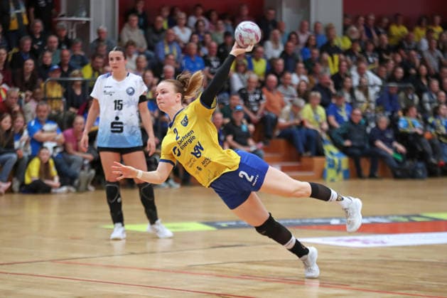 Handball, 2 Alsco HBF HC Leipzig Bergischer HC 17 05 2026 Pauline Uhlmann 2, HC Leipzig 2 Alsco Handball Bundesliga Frauen, HBF, Season 2025 2026, 28 Matchday HC Leipzig vs Bergischer HC on 17 05 2026 at Sporthalle Brüderstraße Leipzig Copyright: xBEAUTIFULxSPORTS JanxKaeferx