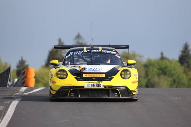 54 Joel Sturm Bruehl GER Michael Christensen DNK Loek Hartog NLD Bastian Buus DNK , Porsche 911 GT3 R Evo2, Team Dinamic GT ITA GER, Motorsport, 54 ADAC Ravenol 24H Rennen Nuerburgring 2025, Rennen, Nuerburg, 17 05 2026 GER, Motorsport, 54 ADAC Ravenol 24H Rennen Nuerburgring 2025, Rennen, Nuerburg, 17 05 2026 Nuerburg Copyright: xEibner-Pressefoto JuergenxAugstx EP_JAT