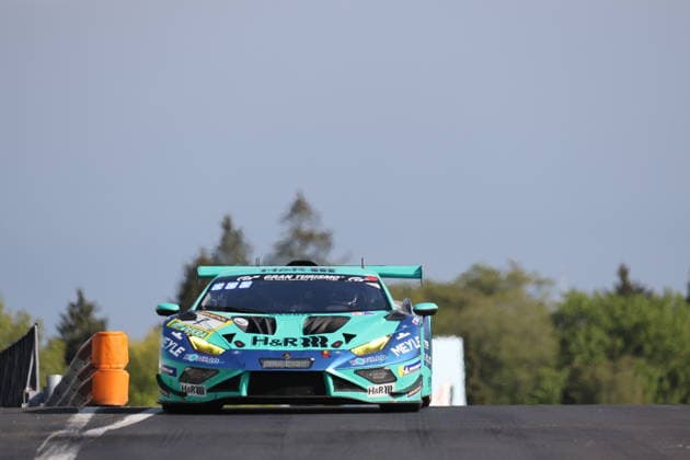 7 Pavel Lefterov BUL Christian Engelhart GER Maximilian Paul GER Patricia Stalidzane Muenchen LAT , Lamborghini Huracan GT3 Evo 2, Team Konrad Motorsport GER GER, Motorsport, 54 ADAC Ravenol 24H Rennen Nuerburgring 2025, Rennen, Nuerburg, 17 05 2026 GER, Motorsport, 54 ADAC Ravenol 24H Rennen Nuerburgring 2025, Rennen, Nuerburg, 17 05 2026 Nuerburg Copyright: xEibner-Pressefoto JuergenxAugstx EP_JAT