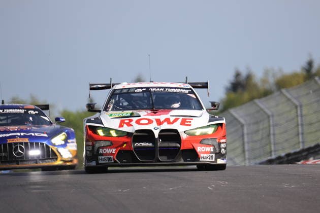1 Augusto Farfus BRA Raffaelo Marcello CHF Jordan Pepper RSA Kelvin Van Der Linde RSA , BMW M4 GT3 Evo, Team Rowe Racing GER GER, Motorsport, 54 ADAC Ravenol 24H Rennen Nuerburgring 2025, Rennen, Nuerburg, 17 05 2026 GER, Motorsport, 54 ADAC Ravenol 24H Rennen Nuerburgring 2025, Rennen, Nuerburg, 17 05 2026 Nuerburg Copyright: xEibner-Pressefoto JuergenxAugstx EP_JAT