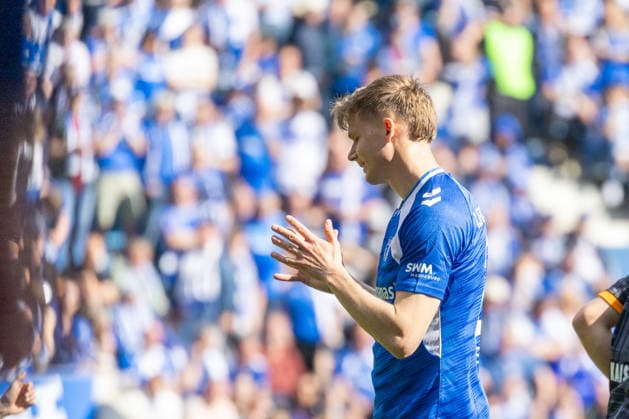 Germany 2 Bundesliga, Matchday 34, Season 2025 2026, 1 FC Magdeburg vs 1 FC Kaiserslautern Avnet Arena Magdeburg Hercher Philipp 1 FC Magdeburg, 27 Copyright: xMichellexLukax