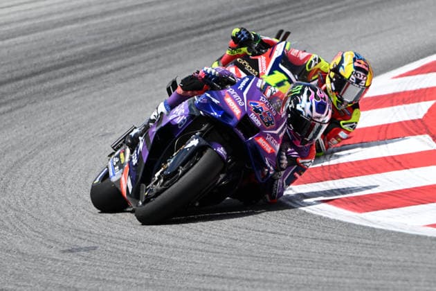 MotoGP Catalonia Grand Prix in Spain BARCELONA, SPAIN - MAY 17: Prima Pramac Yamaha MotoGP rider Jack Miller races during the Catalunya Grand Prix of the 2026 MotoGP World Championship, WM, Weltmeisterschaft at the Barcelona-Catalunya Circuit in Barcelona, Spain, on May 17, 2026. Burak Akbulut Anadolu Barcelona Spain. Editorial use only. Please get in touch for any other usage.  Copyright: x2026xAnadoluxBurakxAkbulutx