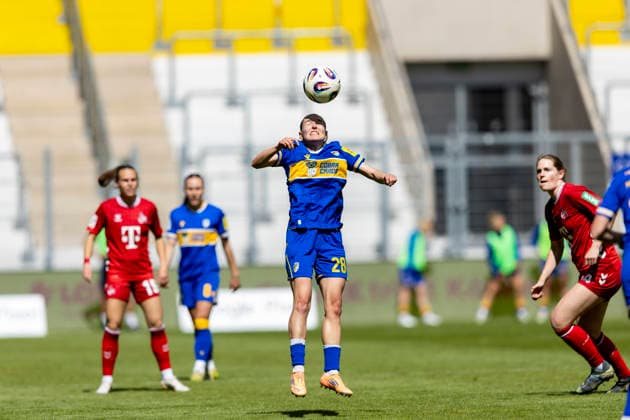 Google Pixel Womens Bundesliga FC Carl Zeiss Jena vs 1 FC Köln Jena 17 05 2026 Emily Reske 28 FC Carl Zeiss Jena Google Pixel Womens Bundesliga FC Carl Zeiss Jena vs 1 FC Köln ad hoc arena im Ernst Abbe Sportfeld 17 05 2026 DFB REGULATIONS PROHIBIT ANY USE OF PHOTOGRAPHS AS IMAGE SEQUENCES AND OR QUASI VIDEO Copyright: xBEAUTIFULxSPORTS Duehringx