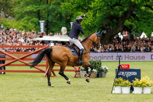 HAMBURG Al Shira aa 95 German Jumping and Dressage DERBY 2026, HAMBURG Al Shira aa 95 German Jumping and Dressage DERBY 2026 TILLMANN Frederic GER , DSP Comanche VL Melitta presents 94 German Jumping Derby Al Shira aa Derby Tour CSI4 Int jumping competition with jump off 1,55m Hamburg, Jenischpark, Derby Park Klein Flottbek 17 May 2026