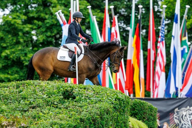 HAMBURG Al Shira aa 95 German Jumping and Dressage DERBY 2026, HAMBURG Al Shira aa 95 German Jumping and Dressage DERBY 2026 BLAU Clara GER , Paul Melitta presents 94 German Jumping Derby Al Shira aa Derby Tour CSI4 Int jumping competition with jump off 1,55m Hamburg, Jenischpark, Derby Park Klein Flottbek 17 May 2026