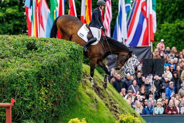 HAMBURG Al Shira aa 95 German Jumping and Dressage DERBY 2026, HAMBURG Al Shira aa 95 German Jumping and Dressage DERBY 2026 BLAU Clara GER , Paul Melitta presents 94 German Jumping Derby Al Shira aa Derby Tour CSI4 Int jumping competition with jump off 1,55m Hamburg, Jenischpark, Derby Park Klein Flottbek 17 May 2026