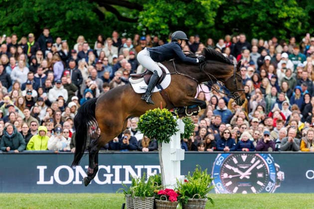 HAMBURG Al Shira aa 95 German Jumping and Dressage DERBY 2026, HAMBURG Al Shira aa 95 German Jumping and Dressage DERBY 2026 BLAU Clara GER , Paul Melitta presents 94 German Jumping Derby Al Shira aa Derby Tour CSI4 Int jumping competition with jump off 1,55m Hamburg, Jenischpark, Derby Park Klein Flottbek 17 May 2026