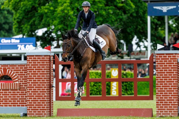 HAMBURG Al Shira aa 95 German Jumping and Dressage DERBY 2026, HAMBURG Al Shira aa 95 German Jumping and Dressage DERBY 2026 BLAU Clara GER , Paul Melitta presents 94 German Jumping Derby Al Shira aa Derby Tour CSI4 Int jumping competition with jump off 1,55m Hamburg, Jenischpark, Derby Park Klein Flottbek 17 May 2026