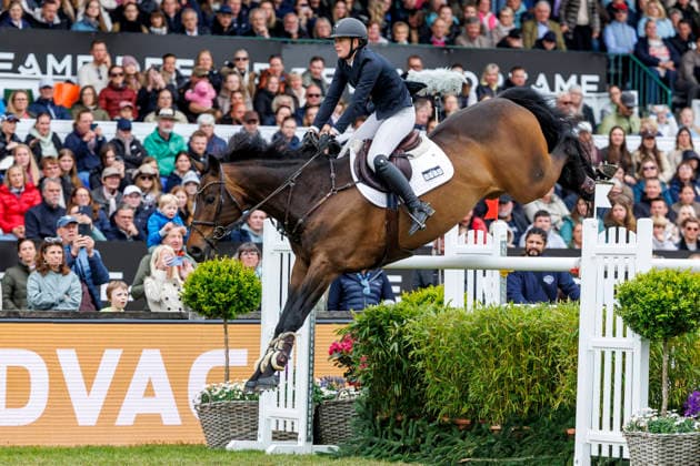 HAMBURG Al Shira aa 95 German Jumping and Dressage DERBY 2026, HAMBURG Al Shira aa 95 German Jumping and Dressage DERBY 2026 BLAU Clara GER , Paul Melitta presents 94 German Jumping Derby Al Shira aa Derby Tour CSI4 Int jumping competition with jump off 1,55m Hamburg, Jenischpark, Derby Park Klein Flottbek 17 May 2026