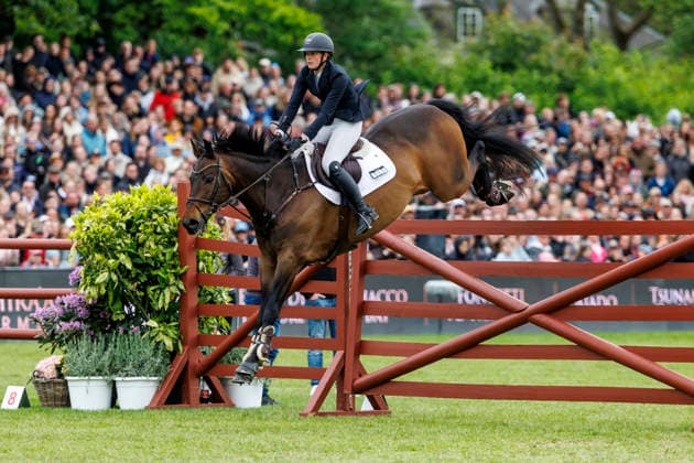 HAMBURG Al Shira aa 95 German Jumping and Dressage DERBY 2026, HAMBURG Al Shira aa 95 German Jumping and Dressage DERBY 2026 BLAU Clara GER , Paul Melitta presents 94 German Jumping Derby Al Shira aa Derby Tour CSI4 Int jumping competition with jump off 1,55m Hamburg, Jenischpark, Derby Park Klein Flottbek 17 May 2026