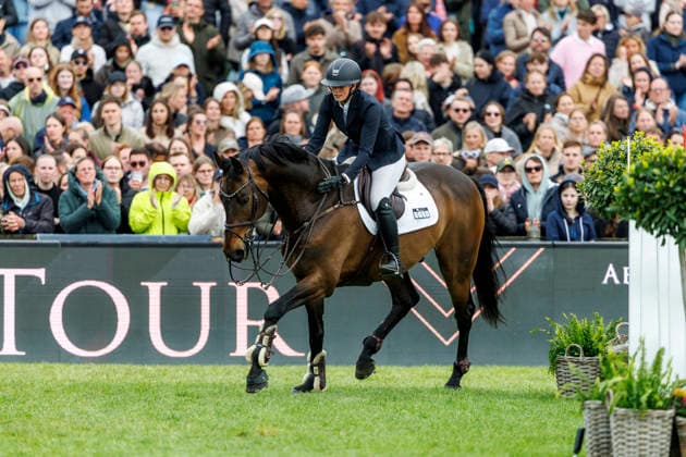 HAMBURG Al Shira aa 95 German Jumping and Dressage DERBY 2026, HAMBURG Al Shira aa 95 German Jumping and Dressage DERBY 2026 BLAU Clara GER , Paul Melitta presents 94 German Jumping Derby Al Shira aa Derby Tour CSI4 Int jumping competition with jump off 1,55m Hamburg, Jenischpark, Derby Park Klein Flottbek 17 May 2026