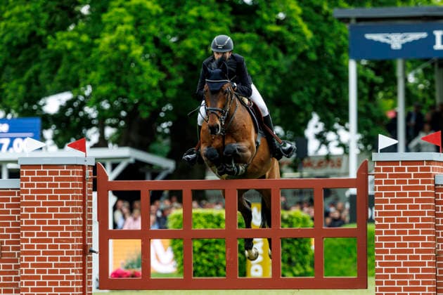 HAMBURG Al Shira aa 95 German Jumping and Dressage DERBY 2026, HAMBURG Al Shira aa 95 German Jumping and Dressage DERBY 2026 HEINEKE Simon GER , Cordillo Melitta presents 94 German Jumping Derby Al Shira aa Derby Tour CSI4 Int jumping competition with jump off 1,55m Hamburg, Jenischpark, Derby Park Klein Flottbek 17 May 2026