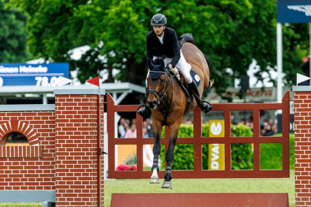 HAMBURG Al Shira aa 95 German Jumping and Dressage DERBY 2026, HAMBURG Al Shira aa 95 German Jumping and Dressage DERBY 2026 HEINEKE Simon GER , Cordillo Melitta presents 94 German Jumping Derby Al Shira aa Derby Tour CSI4 Int jumping competition with jump off 1,55m Hamburg, Jenischpark, Derby Park Klein Flottbek 17 May 2026