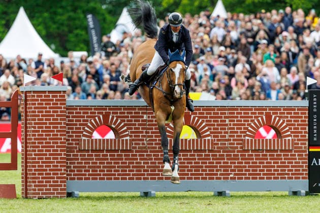 HAMBURG Al Shira aa 95 German Jumping and Dressage DERBY 2026, HAMBURG Al Shira aa 95 German Jumping and Dressage DERBY 2026 TILLMANN Frederic GER , DSP Comanche VL Stechen Jump Off Melitta presents 94 German Jumping Derby Al Shira aa Derby Tour CSI4 Int jumping competition with jump off 1,55m Hamburg, Jenischpark, Derby Park Klein Flottbek 17 May 2026