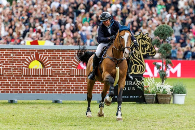 HAMBURG Al Shira aa 95 German Jumping and Dressage DERBY 2026, HAMBURG Al Shira aa 95 German Jumping and Dressage DERBY 2026 TILLMANN Frederic GER , DSP Comanche VL Stechen Jump Off Melitta presents 94 German Jumping Derby Al Shira aa Derby Tour CSI4 Int jumping competition with jump off 1,55m Hamburg, Jenischpark, Derby Park Klein Flottbek 17 May 2026