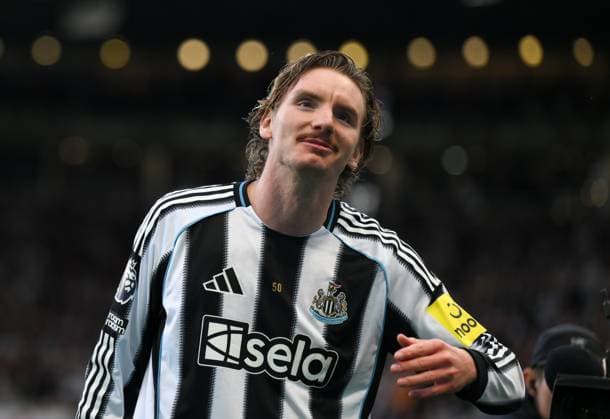 Nick Woltemade of Newcastle United celebrates scoring their first goal Newcastle United v West Ham United, Premier League, Football, St James Park, Newcastle, UK - 17 May 2026Newcastle St James Park United Kingdom EDITORIAL USE ONLY No use with unauthorised audio, video, data, fixture lists, club league logos or live services. Online in-match use limited to 120 images, no video emulation. No use in betting, games or single club league player publications.  Copyright: xRichardxLee Shutterstockx 16877466au