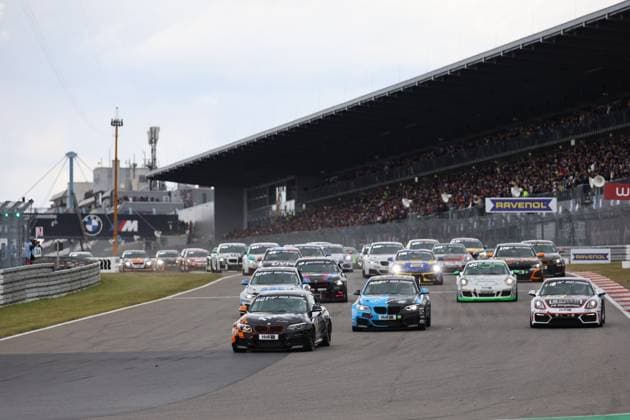 Start of the third starting group for the 54 ADAC Ravenol 24-hour race at the Nuerburgring GER, Motorsport, 54 ADAC Ravenol 24H Rennen Nuerburgring 2025, Rennen, Nuerburg, 17 05 2026 GER, Motorsport, 54 ADAC Ravenol 24H Rennen Nuerburgring 2025, Rennen, Nuerburg, 17 05 2026 Nuerburg Copyright: xEibner-Pressefoto JuergenxAugstx EP_JAT