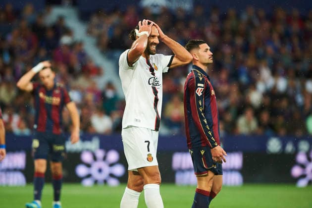 Vedat Muriqi RCD Mallorca during the LaLiga EA Sports match between Levante UD and RCD Mallorca at Ciudad de Valencia on May 17, 2026 in Valencia, Spain Photo by Maria Jose Segovia DeFodi Images