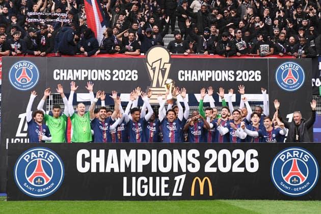Football, France, Paris St Germain are champions