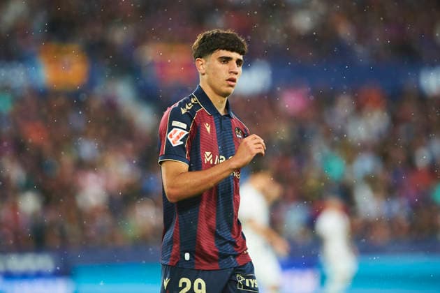 Nacho Perez Levante UD during the LaLiga EA Sports match between Levante UD and RCD Mallorca at Ciudad de Valencia on May 17, 2026 in Valencia, Spain Photo by Maria Jose Segovia DeFodi Images