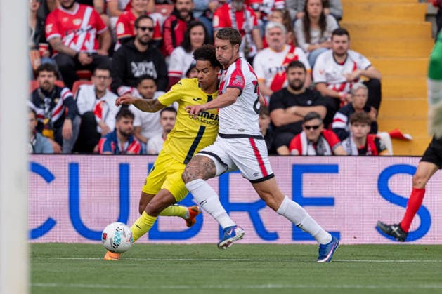 ESP Rayo Vallecano v Villarreal Spanish LaLiga Andrei Ratiu of Rayo Vallecano during the Spanish LaLiga match, between Rayo Vallecano an Villarreal played at Vallecas Stadium on May 17, 2026 in Madrid Spain Madrid Spain ESP Rayo Vallecano v Villarreal Spanish LaLiga Copyright: xHugoxJimenezx xAgenciaxLOFx