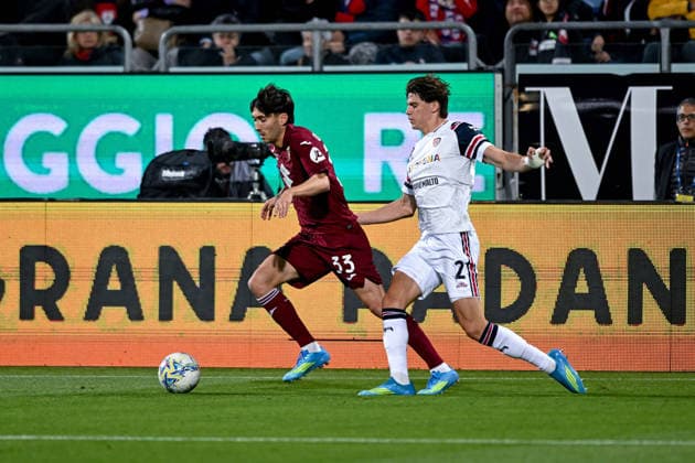 Torino s Rafael Obrador Burguera in action during the Serie A soccer match between Cagliari Calcio and Torino at the Unipol Domus in Cagliari, Sardinia - Sunday 17th May. - Soccer  Copyright: x Â®xGianlucaxZuddas LaPressex