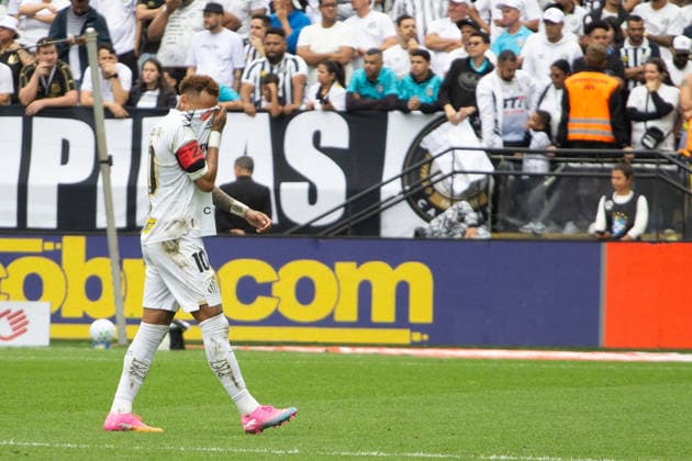 Santos v Coritiba - Brasileirao 2026 Neymar during the match between Santos and Coritiba in the 16th round of the Brazilian football championship at Neo Quimica Arena on September 17, 2026. Sao Paulo Brazil  Copyright: xBrunoxEscolasticoxSousaxSilvax originalFilename:sousasilva-campeona260517_npMmP.jpg