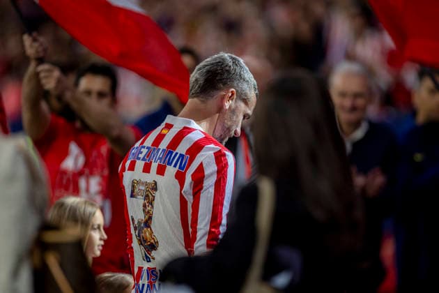 Atletico de Madrid vs Girona FC - LaLiga EA Sports - 17 05 2026 Antoine Griezmann of Atletico de Madrid during the LaLiga EA Sports match between Atletico de Madrid and Girona FC at Riyadh Air Metropolitano Stadium on May 17, 2026 in Madrid, Spain. Madrid Spain Copyright: xMarinaxFrutos PGSxPhotoxAgencyx