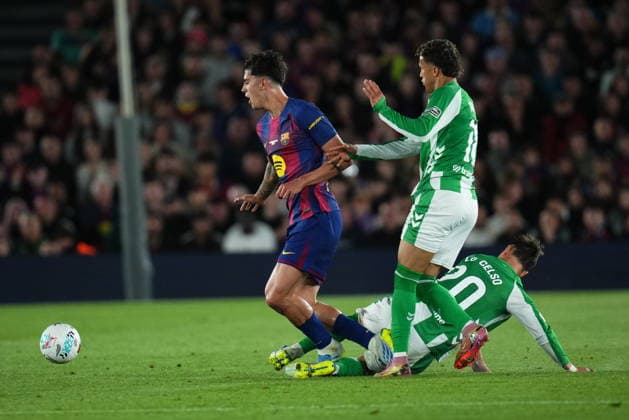 La Liga EA Sports match between FC Barcelona, Barca and Real Betis played at Spotify Camp Nou Stadium on 17 May 2026 in Barcelona, Spain. (Photo by Bagu Blanco PRESSINPHOTO) Copyright: xBaguxBlancox xPRESSINPHOTOx