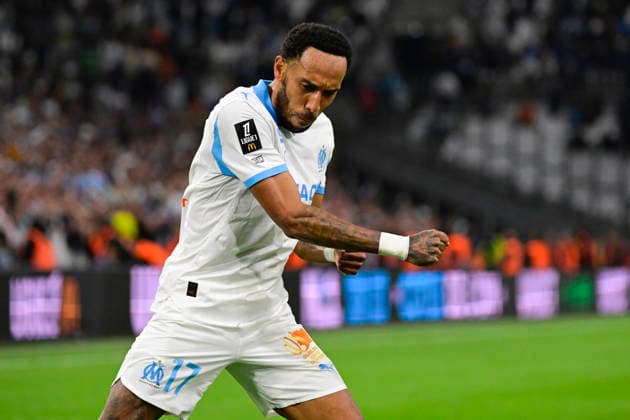 FOOTBALL : Olympique de Marseille VS Stade Rennais FC - Ligue 1 McDonald s - 17 05 2026 Joy OM - But Pierre-Emerick Aubameyang - Ligue 1 McDonald™s match between Olympique de Marseille and Stade Rennais FC on May 17, 2026 at the Orange Velodrome Stadium in Marseille. MarseilleFrance  Copyright: xWilliamxCannarellax