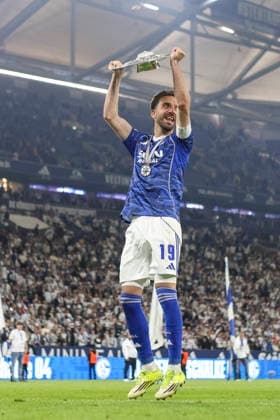 17 05 2026, GER, Football, Men, 2 BL, Season 2025 2026, FC Schalke 04 Eintracht Braunschweig Gelsenkirchen VELTINS Arena Nordrhein Westfalen Germany Copyright: xAdrianxSchlüterx