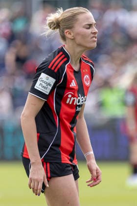 Google Pixel Womens Bundesliga Eintracht Frankfurt 1 FC Union Berlin, 17 05 2026 Laura Freigang Eintracht Frankfurt 10 , clipping, portrait portrait, Eintracht Frankfurt 1 FC Union Berlin, Frankfurt, Stadion am Brentanobad, 17 5 2026 Copyright: xBEAUTIFULxSPORTS Gawlikx