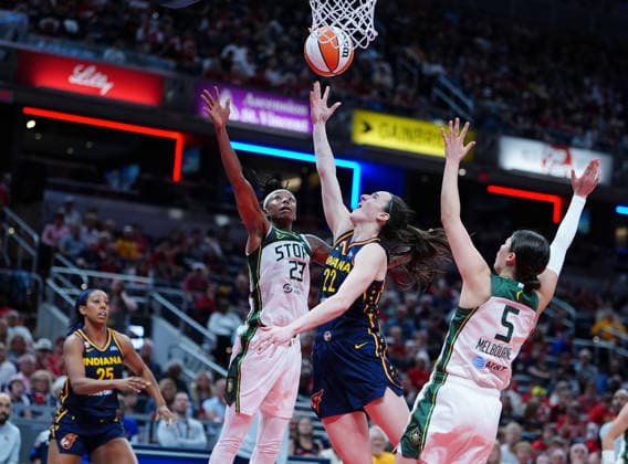 Basketball, WNBA, Indiana Fever - Seattle Storm