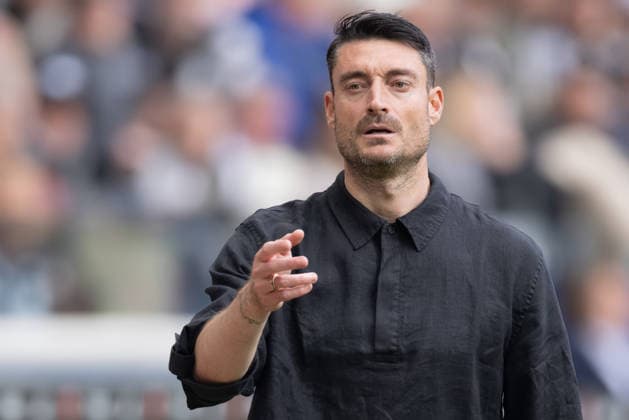 Eintracht Frankfurt VfB Stuttgart, 1 FBL Coach Albert Riera Eintracht Frankfurt Bundesliga match between Eintracht Frankfurt and VfB Stuttgart on May 16, 2026 at Deutsche Bank Park in Frankfurt am Main , Frankfurt am Main Hessen Germany Deutsche Bank Park