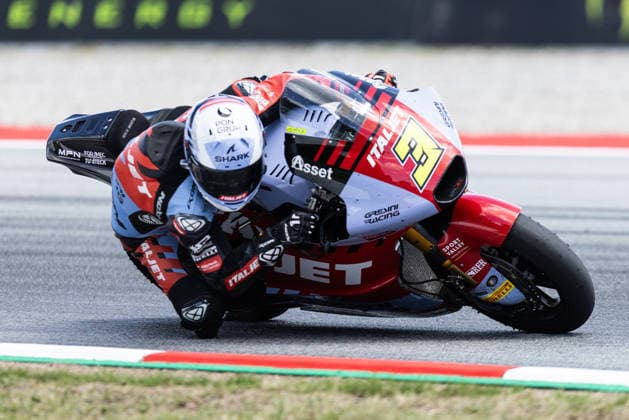 May 17, 2026, Barcelona, Barcelona, Spain: MONTMELO, SPAIN - MAY 17: Sergio Garcia 3 of ITALJET Gresini Moto2 in action during the Moto2 race at the Grand Prix of Catalunya at Circuit de Barcelona-Catalunya on May 17, 2026 in Montmelo, Spain. Barcelona Spain - ZUMAs316 20260517_znp_s316_069 Copyright: xMartixSeguraxRamonedax