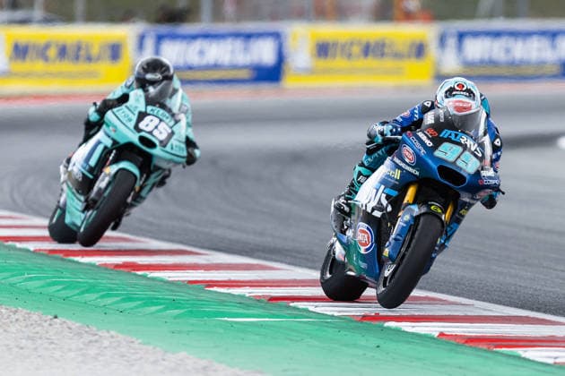 May 17, 2026, Barcelona, Barcelona, Spain: MONTMELO, SPAIN - MAY 17: Adrian Huertas of .Italtrans Racing Team in action during the Moto2 race at the Grand Prix of Catalunya at Circuit de Barcelona-Catalunya on May 17, 2026 in Montmelo, Spain. Barcelona Spain - ZUMAs316 20260517_znp_s316_075 Copyright: xMartixSeguraxRamonedax
