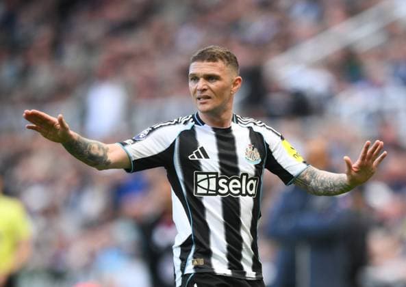 Kieran Trippier of Newcastle United Newcastle United v West Ham United, Premier League, Football, St James Park, Newcastle, UK - 17 May 2026Newcastle St James Park United Kingdom EDITORIAL USE ONLY No use with unauthorised audio, video, data, fixture lists, club league logos or live services. Online in-match use limited to 120 images, no video emulation. No use in betting, games or single club league player publications. Copyright: xRichardxLee Shutterstockx 16877466ce