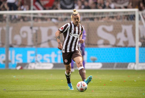 Photo Jackson Irvine Pauli Soccer 1 Bundesliga , 34 Matchday on Sat 16 05 2026 FC St Pauli VfL Wolfsburg