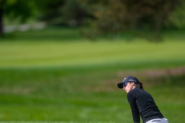 Amundi German Masters - Fourth Round Roberta Liti of Italy plays a shot out of the sand trap on the 1st hole during the final round of the Amundi German Masters at Green Eagle Golf Courses in Hamburg, Germany, on May 17, 2026. Hamburg Germany  Copyright: xAndyxAstfalckx originalFilename:astfalck-amundige260518_npE6G.jpg