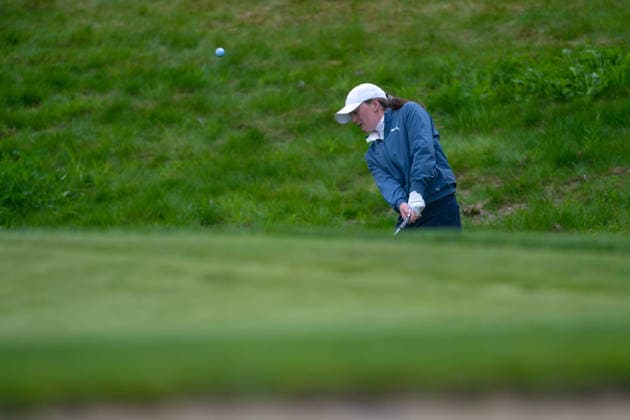 Amundi German Masters - Fourth Round Charlotte Heath of England pitches onto the green of the 5th hole during the final round of the Amundi German Masters at Green Eagle Golf Courses in Hamburg, Germany, on May 17, 2026. Hamburg Germany  Copyright: xAndyxAstfalckx originalFilename:astfalck-amundige260518_np2bw.jpg