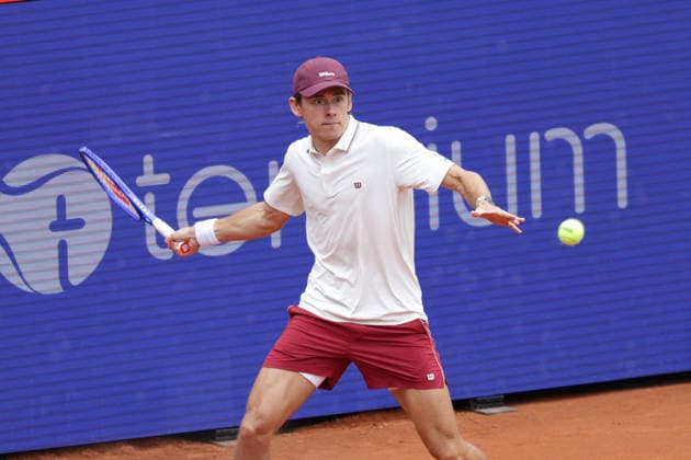 2026 05 18, xFSx, Bitpanda Open Hamburg ATP500, Mens Tennis Tournament in Hamburg , Am Rothembaum in Hamburg , Alex De Minaur AUS plays a forehand Copyright: HMBxMedia FernandoxSoares