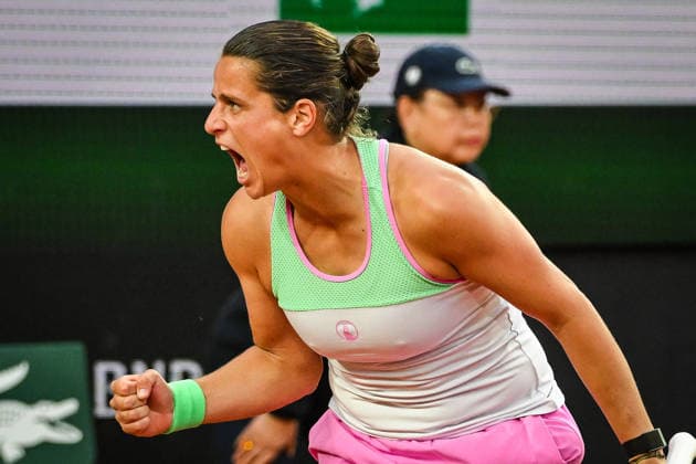 May 18, 2026, Paris, France, France: Alice RAME of France celebrates his point during the first qualifying day of the Roland-Garros 2026, French Open 2026, Grand Slam tennis tournament at Roland-Garros Stadium on May 18, 2026 in Paris, France. Paris France - ZUMAm308 20260518_zsp_m308_032 Copyright: xMatthieuxMirvillex