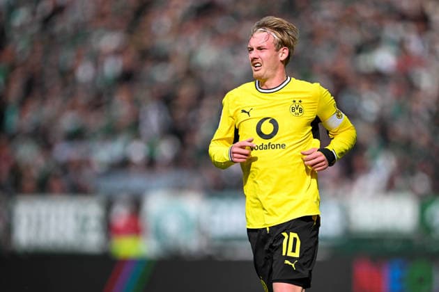 1 Bundesliga SV Werder Bremen Borussia Dortmund on 16 05 2026 at Weserstadion in Bremen Julian Brandt Dortmund MT