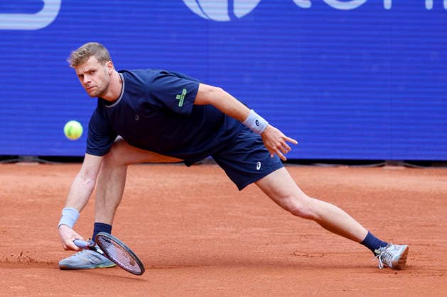 Yannick Hanfmann Germany controls the ball, Bitpanda Hamburg Open, Bitpanda Hamburg Open, Rothenbaum on May 18, 2026 in Hamburg, Germany Photo by Marco Steinbrenner DeFodi Images Yannick Hanfmann Germany controls the ball, Bitpanda Hamburg Open, Bitpanda Hamburg Open, Rothenbaum, May 18, 2026 in Hamburg, Germany Photo by Marco Steinbrenner DeFodi Images