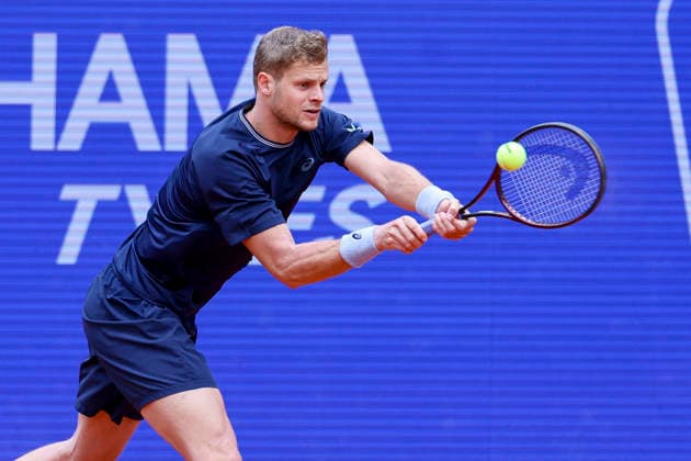 Yannick Hanfmann Germany controls the ball, Bitpanda Hamburg Open, Bitpanda Hamburg Open, Rothenbaum on May 18, 2026 in Hamburg, Germany Photo by Marco Steinbrenner DeFodi Images Yannick Hanfmann Germany controls the ball, Bitpanda Hamburg Open, Bitpanda Hamburg Open, Rothenbaum, May 18, 2026 in Hamburg, Germany Photo by Marco Steinbrenner DeFodi Images