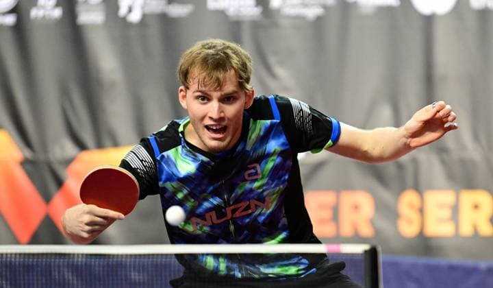Wim Verdonschot from Germany at WTT Feeder Lagos in Portugal Wim Verdonschot SV Union Velbert from Germany competes in the WTT Feeder in Lagos, Portugal, on May 18, 2026 Lagos, Portugal Hessen Portugal